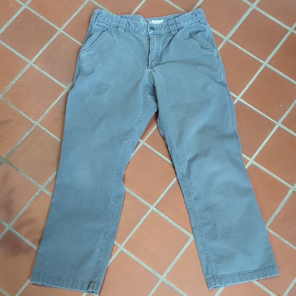Carhartt Men's Grey (Gravel) Work Pants - Picture 1 of 6
